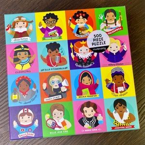 mudpuppy Little Feminist 500 Piece Puzzle
